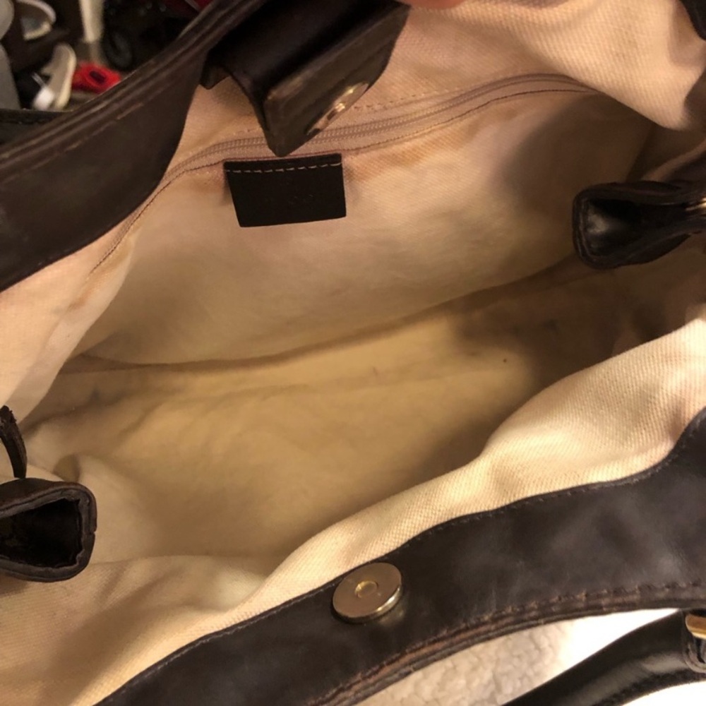 Gucci GG Supreme Canvas Satchel size 15 x11x5 - Picture 5 of 16